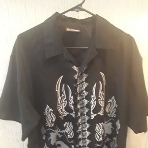 Men's Casual buttoned shirt L
